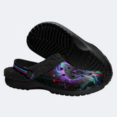 Void Mushroom Altar Fleece-Lined Clogs