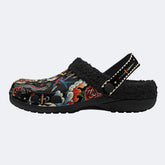 Old School Tattoos Art Print Fleece-Lined Clogs