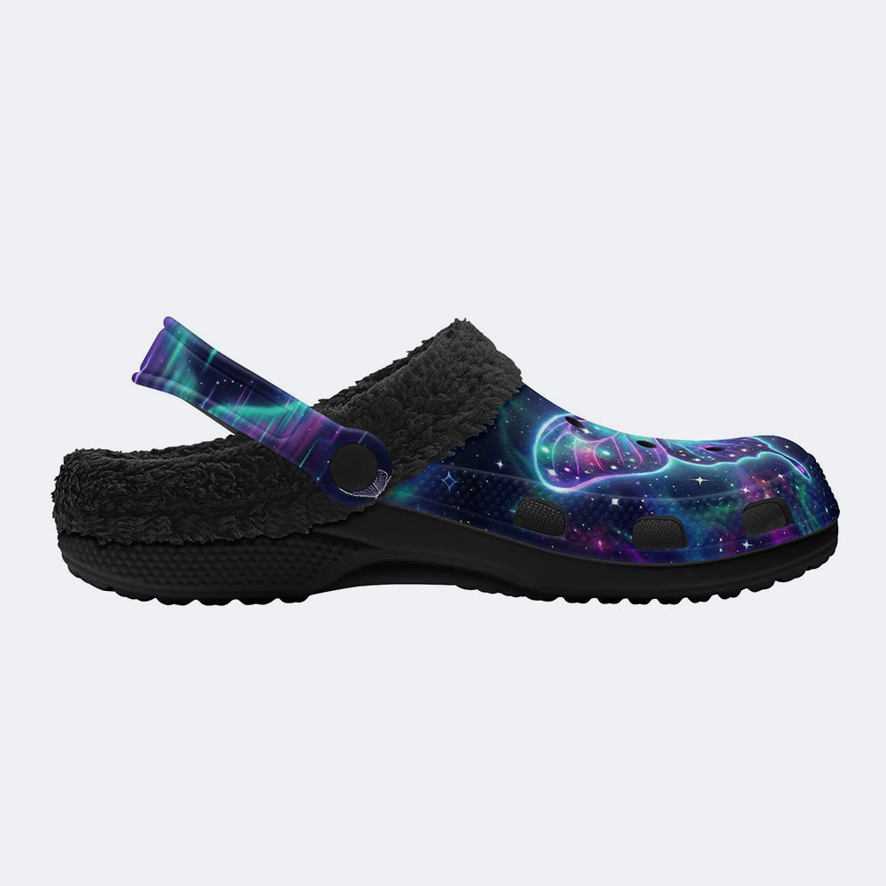 Cosmic Nebula Moth Clogs