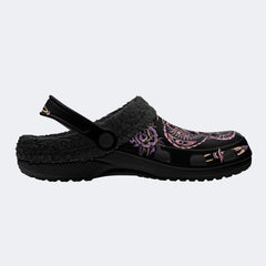 Cobra Girl Print - Fur Lined Slippers/Sandals