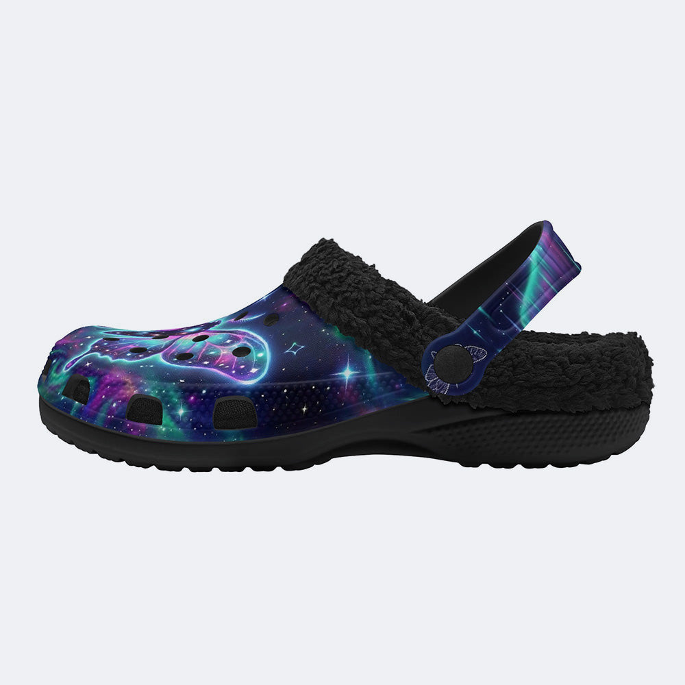 Cosmic Nebula Moth Clogs