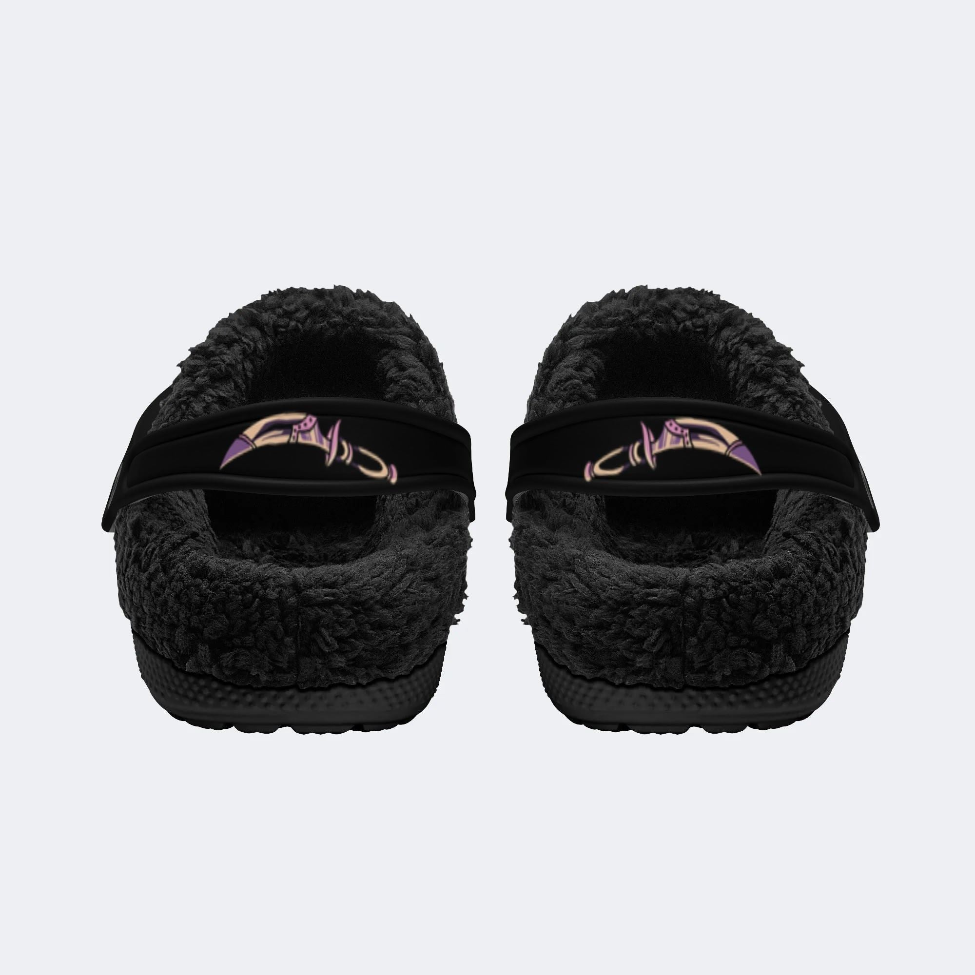 Cobra Girl Print - Fur Lined Slippers/Sandals
