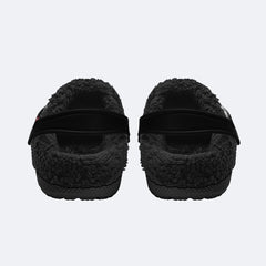 Deadwood Mushroom Forest Print Fleece-Lined Clogs