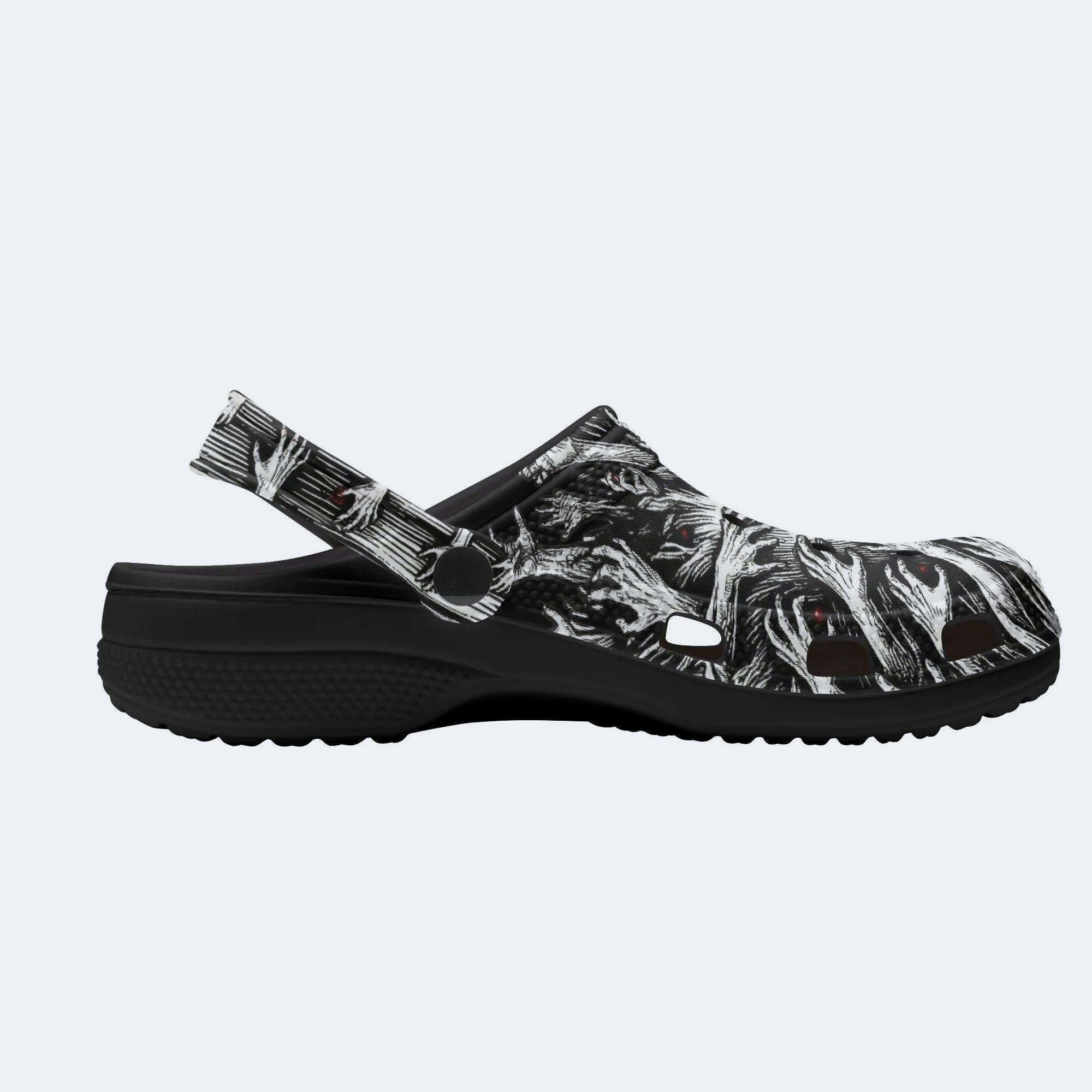 Climbing out of the abyss Print Clogs