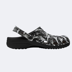 Climbing out of the abyss Print Clogs