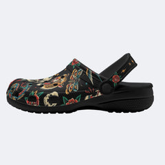 Old School Tattoos Art Print Clogs