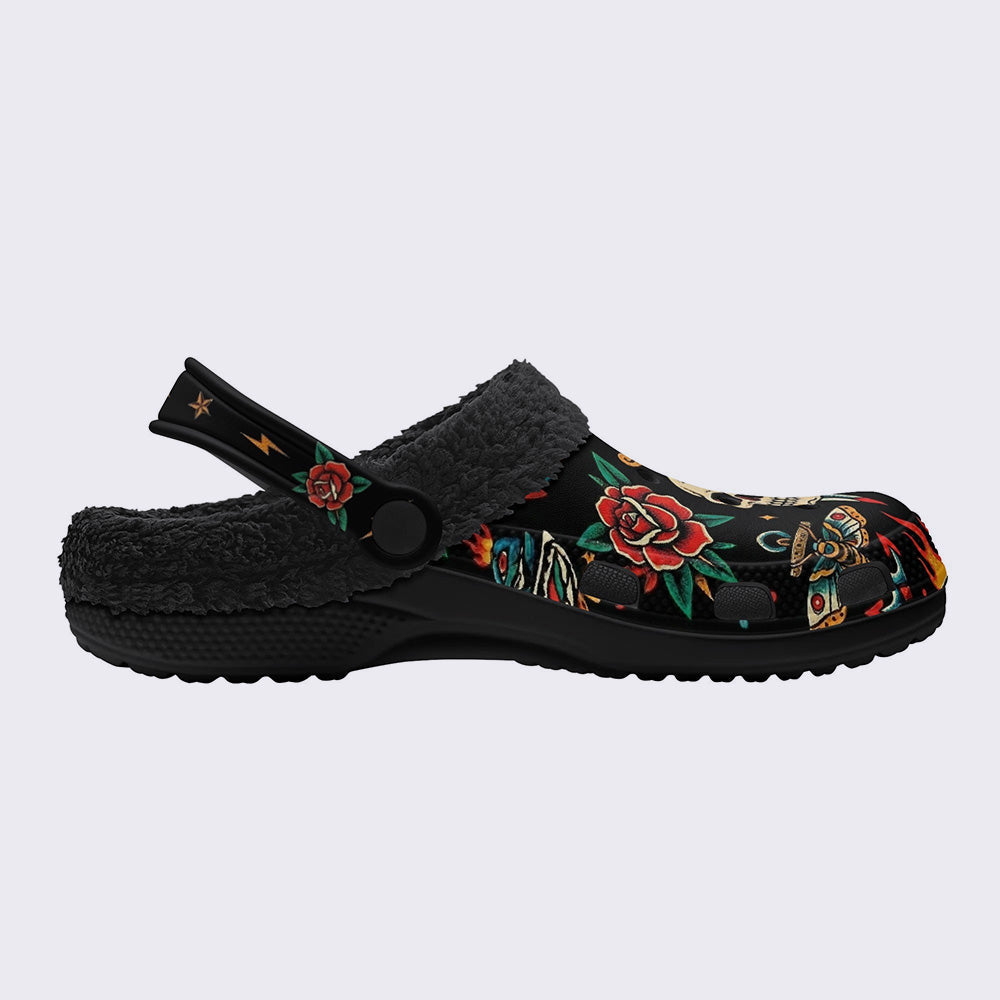 Old School Tattoos Art Print Clogs